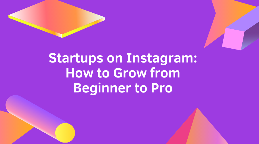 Startups on Instagram: How to Grow from Beginner to Pro